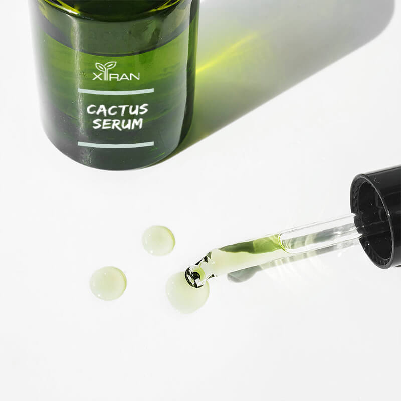 private label natural fresh cactus glowing bouncy skin care serum